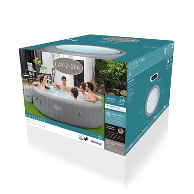 BES60135 SPA BESTWAY gonflable GRENADA AirJet pour 6 à 8 personnes